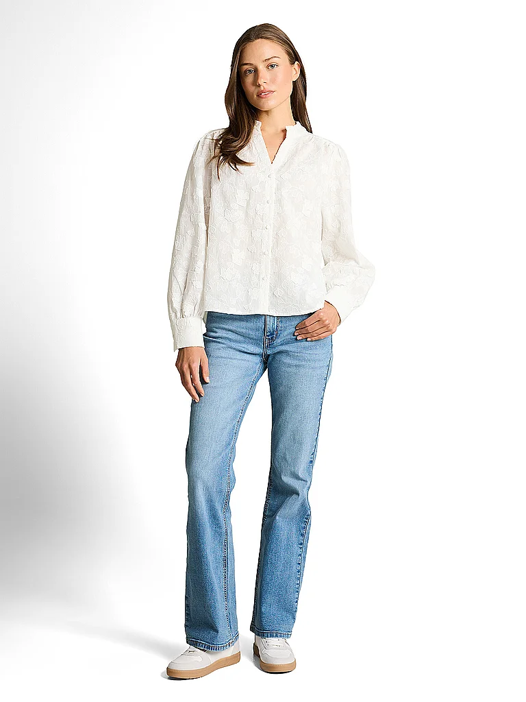 Tom Tailor 1050775 Long Sleeve Blouse White 42 7